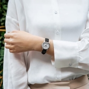 CITIZEN 西铁城 Eco-Drive系列 情侣款光动能电波手表 EC1180-14A （女款）