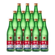 88VIP：红星 二锅头 绿瓶 46%vol 绵柔型白酒 500ml*12瓶
