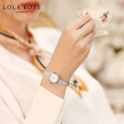 Lola Rose 罗拉玫瑰 女士母贝银色石英腕表 LR4163