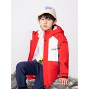 TOREAD kids 儿童摇粒绒连帽冲锋衣