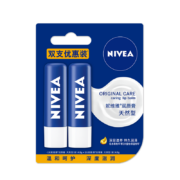 NIVEA 妮维雅 天然型润唇膏双支装4.8g*2