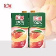 再补券、京喜APP、概率券：汇源 100%桃汁 1L*2盒