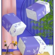 蓝漂 大包抽纸 400张*3