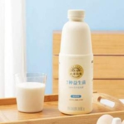 北海牧场 7种益生菌低温酸奶家庭装 清爽型 1kg*2件