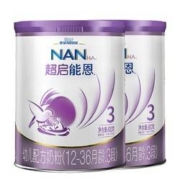 PLUS会员、需抢券：Nestlé 雀巢 超启能恩 幼儿配方奶粉 3段 800g*2罐