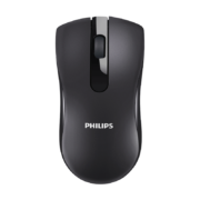 飞利浦（PHILIPS）SPK7211  无线鼠标  细纹磨砂 黑色