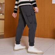 gxgjeans 男士休闲裤 灯芯绒 束脚裤 JB102613E