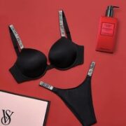 VICTORIA'S SECRET 女士内衣套装+身体乳