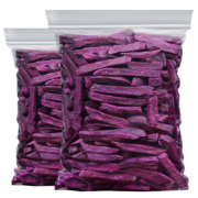 京东特价app：每果时光 紫薯干香脆紫番薯条：250g*2包
