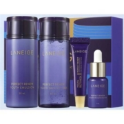 LANEIGE 兰芝 致美青春护肤4件套（水50ml+乳50ml+眼霜5ml+精华7ml）