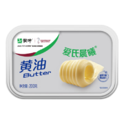 蒙牛 低盐黄油200g 奶油奶酪家用烘焙三明治原料 煎牛排搭档 ?*6