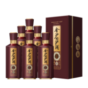 JINSHA 金沙 真实年份6年 53%vol 酱香型白酒 500ml*6瓶 整箱装