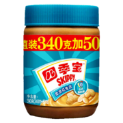 有券的上、京喜APP：四季宝 花生酱 早餐面包酱烘焙原料 柔滑340g+颗粒340g