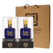 FORGOOD 丰谷 酒王 蓝金装 52%vol 浓香型白酒 500ml*2瓶 双支装