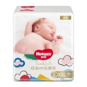 plus会员，概率券：好奇（Huggies）金装纸尿裤婴儿尿不湿男女宝宝通用 XXL28片15kg以上*2件