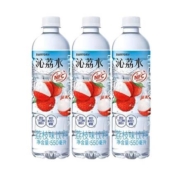 11号10点、限1000件、聚划算百亿补贴：SUNTORY/三得利 沁荔水 荔枝风味 果味饮料550ml*3瓶