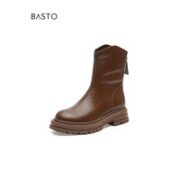 BASTO 百思图 女士厚底短靴 MD602DD2