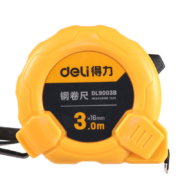得力 钢卷尺 3m*16mm