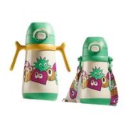 babycare 简笔画儿童吸管保温杯  300ml