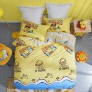 LOVO 乐蜗家纺 卡通全棉四件套 1.5m床 (被套200*230cm)