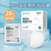 JMIAN 界面医疗 一次性医用防护口罩 25只 独立包装