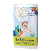京喜APP、限地区：babycare Air Pro弱酸日用婴儿拉拉裤 L码 4片/包 9-14kg
