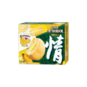 有券的上：好丽友 Orion 韩国原装进口情派·香蕉派444g （12枚 ）香蕉味大盒