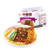 京喜APP、PLUS会员、概率券：统一 方便面  老北京炸酱面  100g*五连包