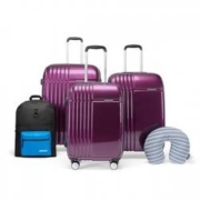 超V会员：AMERICAN TOURISTER 美旅 限:BENISON系列 旅行箱背包U型枕5件套装 TG1