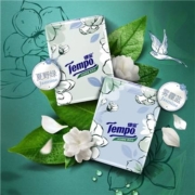 得宝（TEMPO）手帕纸 茉莉花味4层*7张*12包加厚
