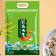 PLUS会员、需抢券：油汪汪 东北大米珍珠贡米10斤