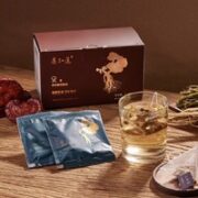 康知道 灵芝人参枸杞茶  1盒