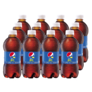 百事可乐 清柠味汽水 300ml*12瓶+凑单