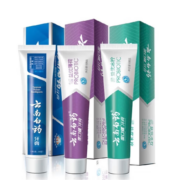 云南白药 牙膏套装（益优薄荷105g+益优冰柠105g+留兰香型100g+赠 牙刷1支）