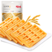 限地区：百草味 原味华夫饼168g/袋