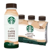 88VIP：STARBUCKS 星巴克 星选拿铁咖啡 270ml*3瓶*3件