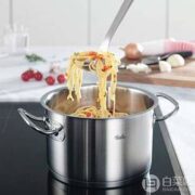 Fissler 菲仕乐 Original-Profi雅格系列 不锈钢带盖平底煮锅/深汤锅28cm/10L