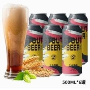 蕴酿之林 全麦黑啤精酿啤酒 500mL*6听