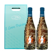 PLUS会员：VEDETT 白熊 精酿小麦啤酒 750ml*2瓶 礼盒装