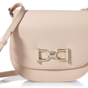 国内2100元！BOSS Hugo Boss 雨果·博斯 Kristin N 女士意大利羊皮马鞍包  50469470  直邮含税到手950元