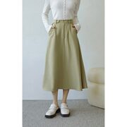 ZIQIAO 自巧 女士高腰伞裙 22ZQ3098
