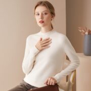 Zhaojun 兆君 女士羊毛衫 100%绵羊毛 毛衣 针织衫