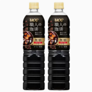 UCC 悠诗诗 即饮黑咖啡 930ml*2瓶