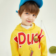 舒适亲肤！B.Duck 儿童卫衣套头衫
