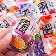 买一送一！好来屋蒟蒻果汁果冻共800g