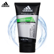 阿迪达斯 男士 劲透控油炭爽洁面膏 150g+赠沐浴露100ml