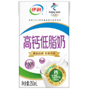 plus会员：伊利 高钙低脂奶250ml*21盒 ＊2件