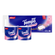 京喜APP、概率券：得宝Tempo 樱花味卷纸4层160g*10卷/提