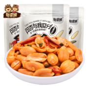 plus会员、京东特价APP、需抢券：憨豆熊 香辣花生米 500g袋装