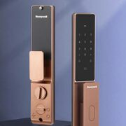 智能语音操控！ Honeywell  霍尼韦尔 全自动智能锁 隐藏式开锁 玫瑰金4000